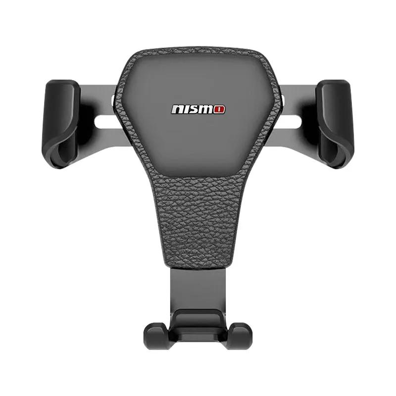 1PCS Car GPS Bracket Gravity Type Mobile Phone Holder Car Goods For Nissan GTR X-trail Tiida Qashqai J10 J11 Leaf Kicks Versa