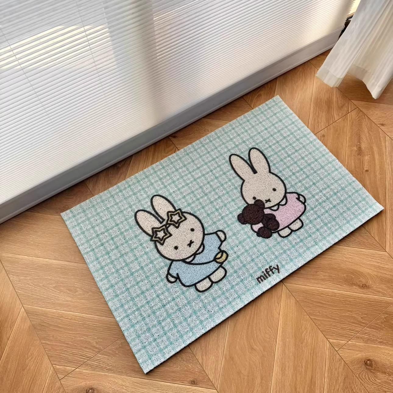 Cute Cartoon Non-Slip Entrance Mat - Wear and Dirt Resistant, Cuttable 40*60cm