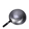ChefQi 80cm Wok s kamenným povrchem a dvěma rukojeťmi