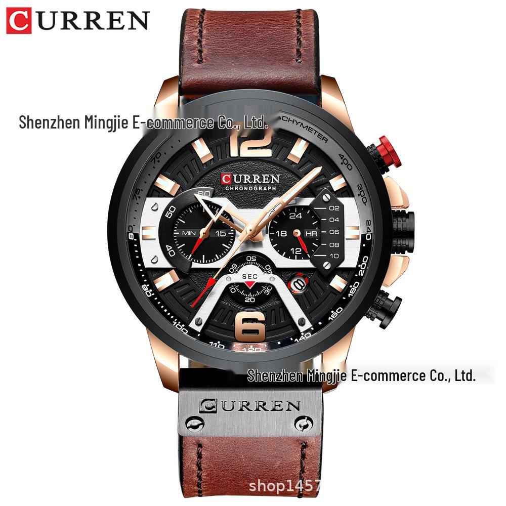 CURREN 8329 Men s Multifunctional Sport Watch - Trendy, Waterproof Quartz Design