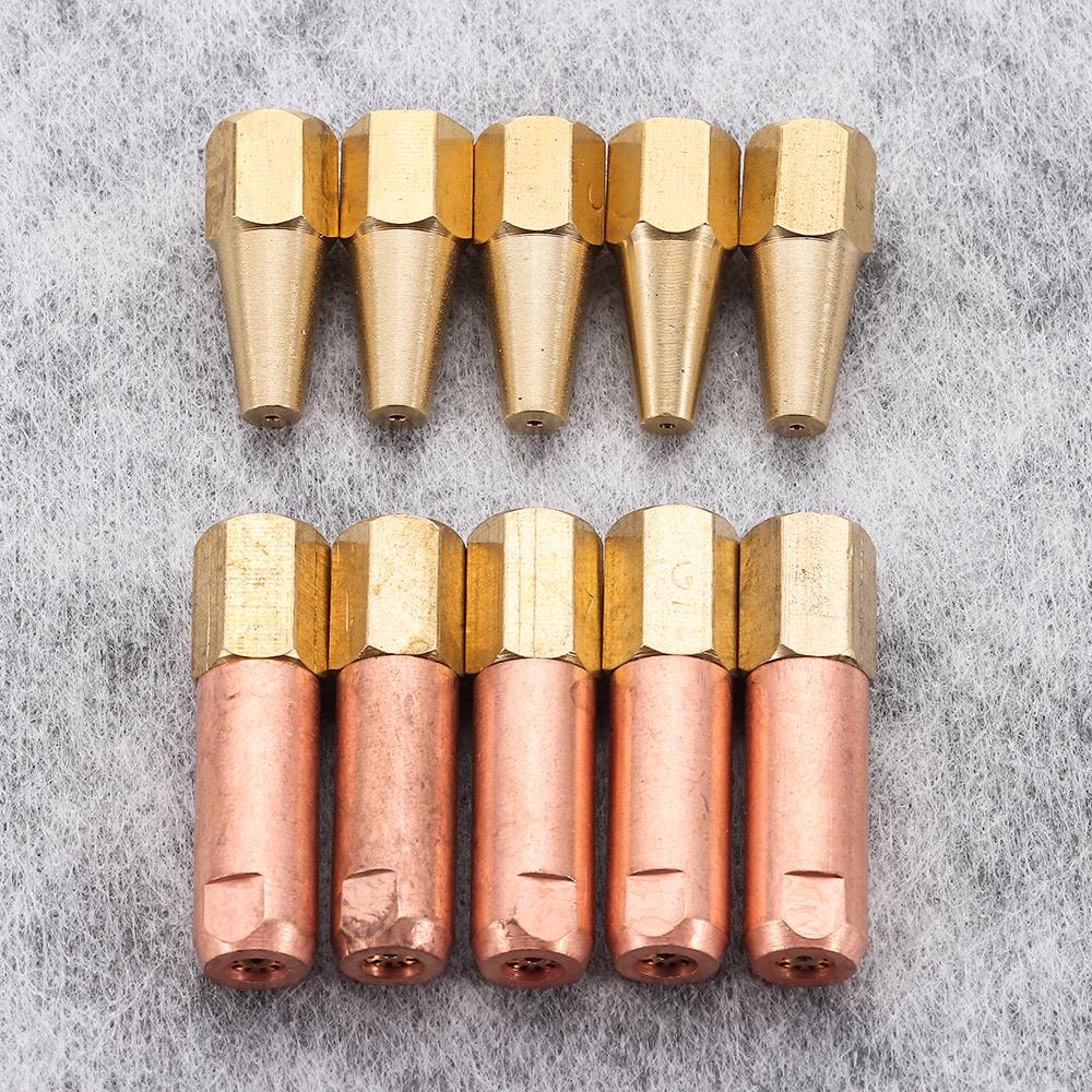 Durable Propane Acetylene Welding Accessory Torch Tip H01-2 Gas Brazing Torch Nozzle Oxygen Welding