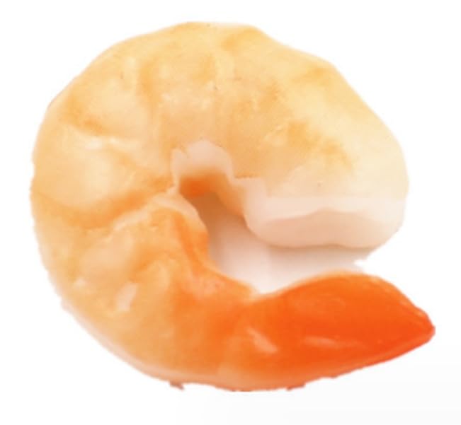 Speed Mao Realistic Peeled Shrimp Food Set of 15 Samples,