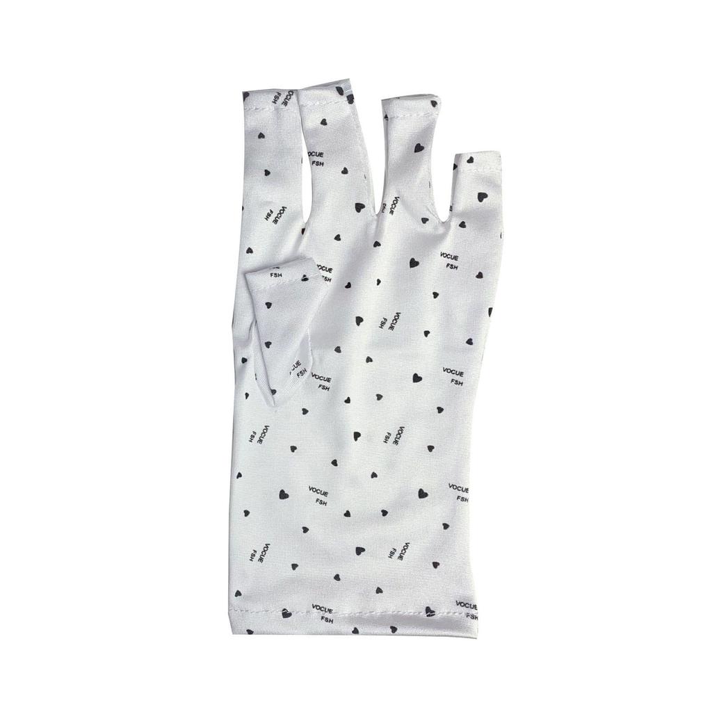 Women Nail Technician Work Gloves Fingerless Gloves 1Pair Nail Salon Gloves