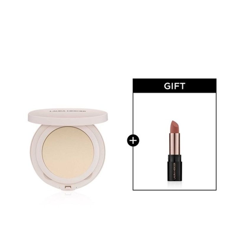 Translucent Pressed Setting Powder Ultra Blur (with mini lipstick)