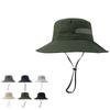 Summer Outdoor Water-Repellent Mountaineering Fisherman Hat Men's Big Head Thin Quick-Drying Hat