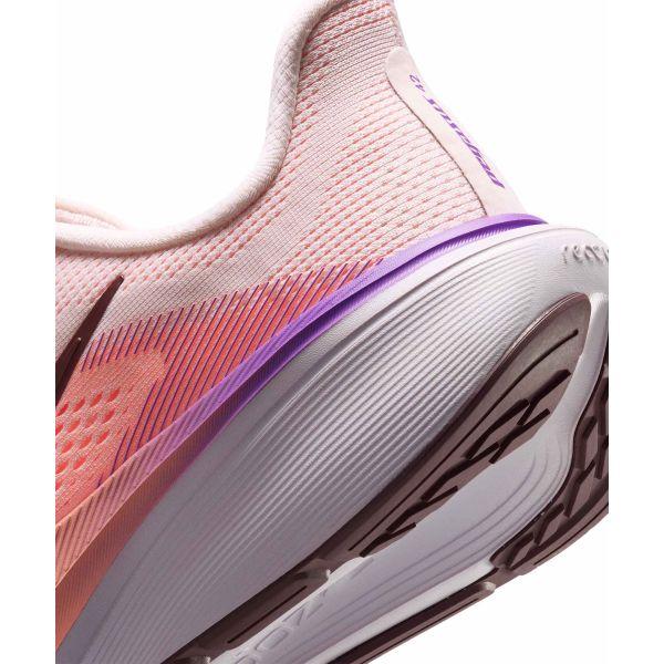 Nike Air Zoom Pegasus 42 Chalk Orange Pulse Women Sneakers Bright-Violet Tattoo IB1881-113