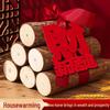 New Home Firewood Ornaments: Moving-in Gift Set & Housewarming Decorations