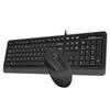 A4Tech F1010 Wired Keyboard and Mouse Combo