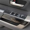 4Pcs Carbon Fiber Window Switch Panel Cover Trim For Toyota Tundra -