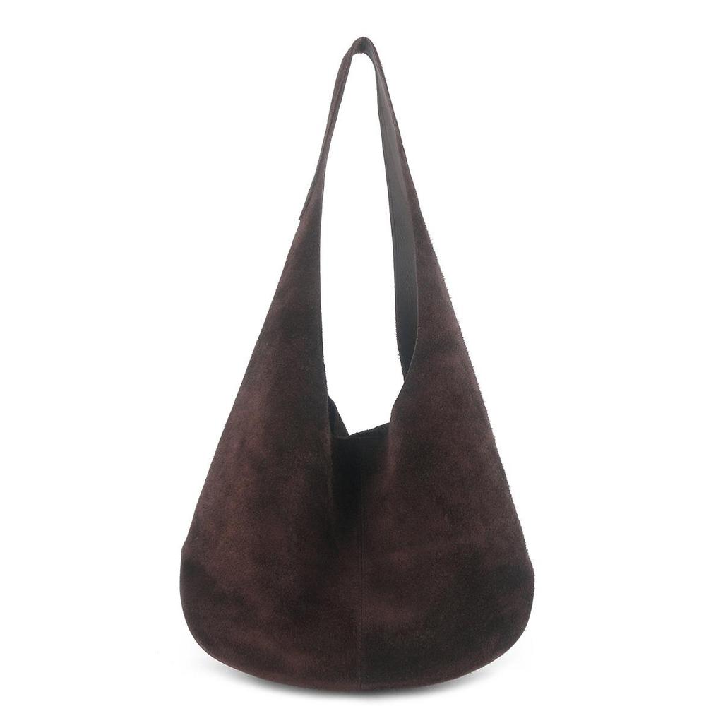 Retro Frosted Women's Bucket Bag 2025 - Large Capacity, High-End Tote & Underarm Bag in New Lazy Style