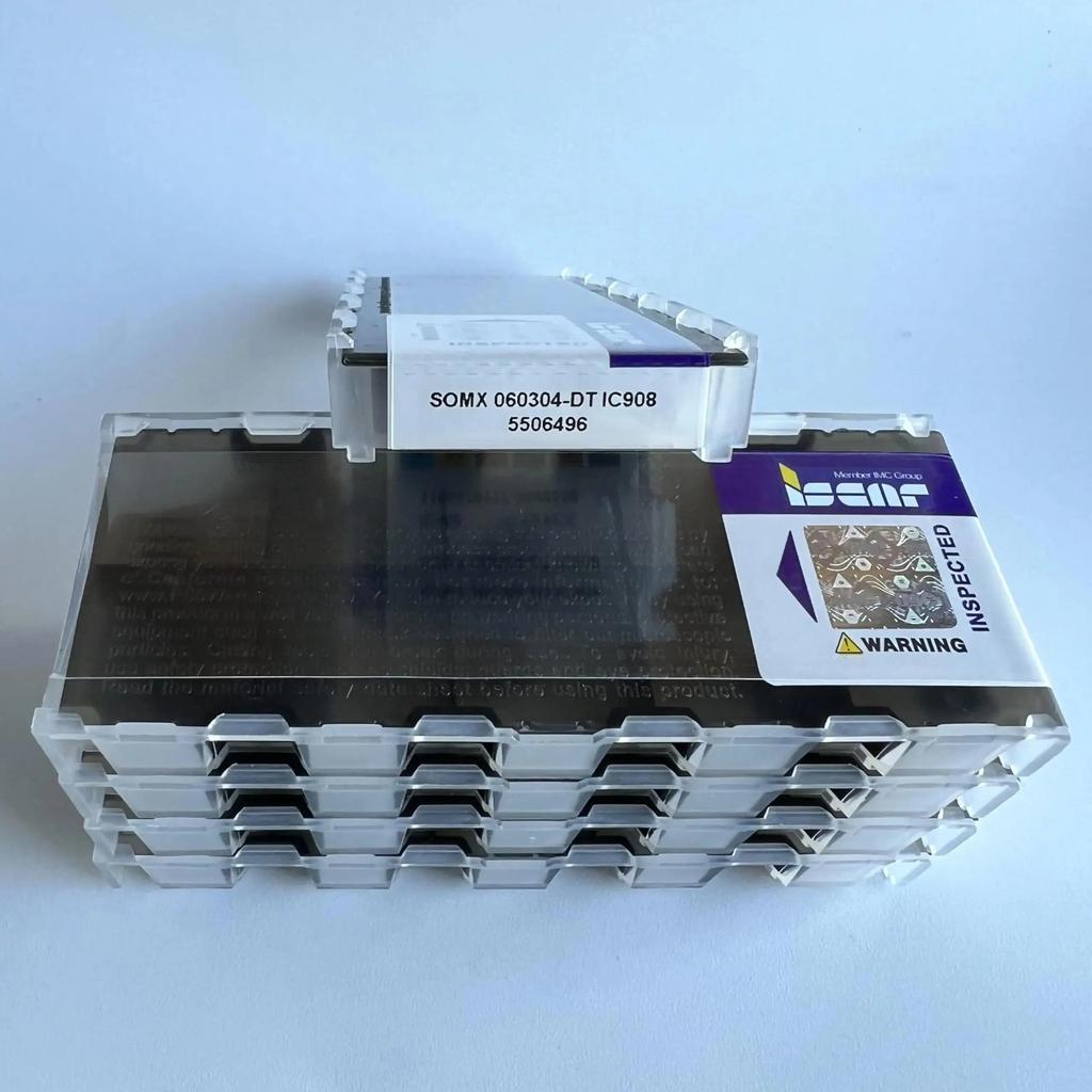 ISCAR / SOMX060304-DT IC908 /Industrial indexable Carbide Inserts 10 PCS