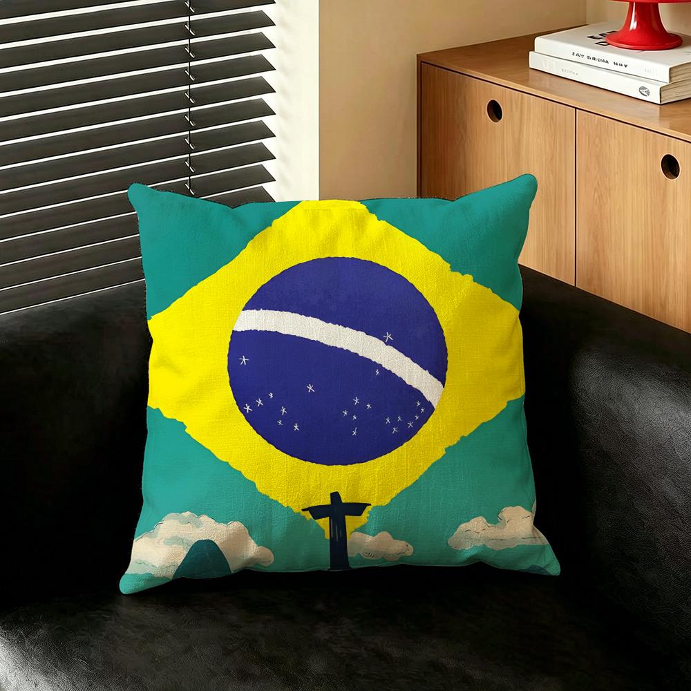 Art BBrazil CCulture SSeries Cushion Cover Creative  pillowcases for interior decoration office living room home Car hot