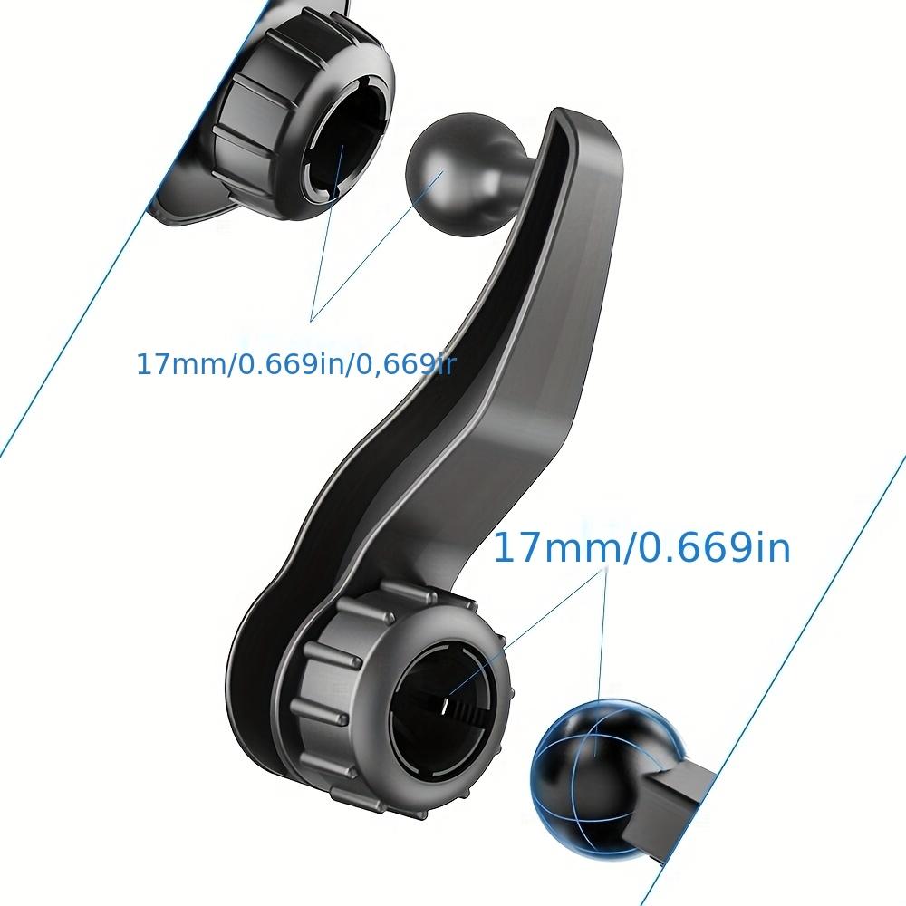 17mm Ball Joint Extension Rod for Car Air Vent Phone Stand GPS Mount Car Air Outlets Dash Mobile Phone Holder Accessories