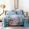 Simple Printed Simple Bed Sheet Single Piece Dormitory Pure Polyester Washed Cotton Single Double Bed Sheet