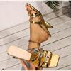 Ontwerp Dames Hoge Hak Sandalen Zomer Vierkante Hakken Antislip Feest Schoenen Vrouw Comfortabele Platform Sandalen Zapatos De Mujer