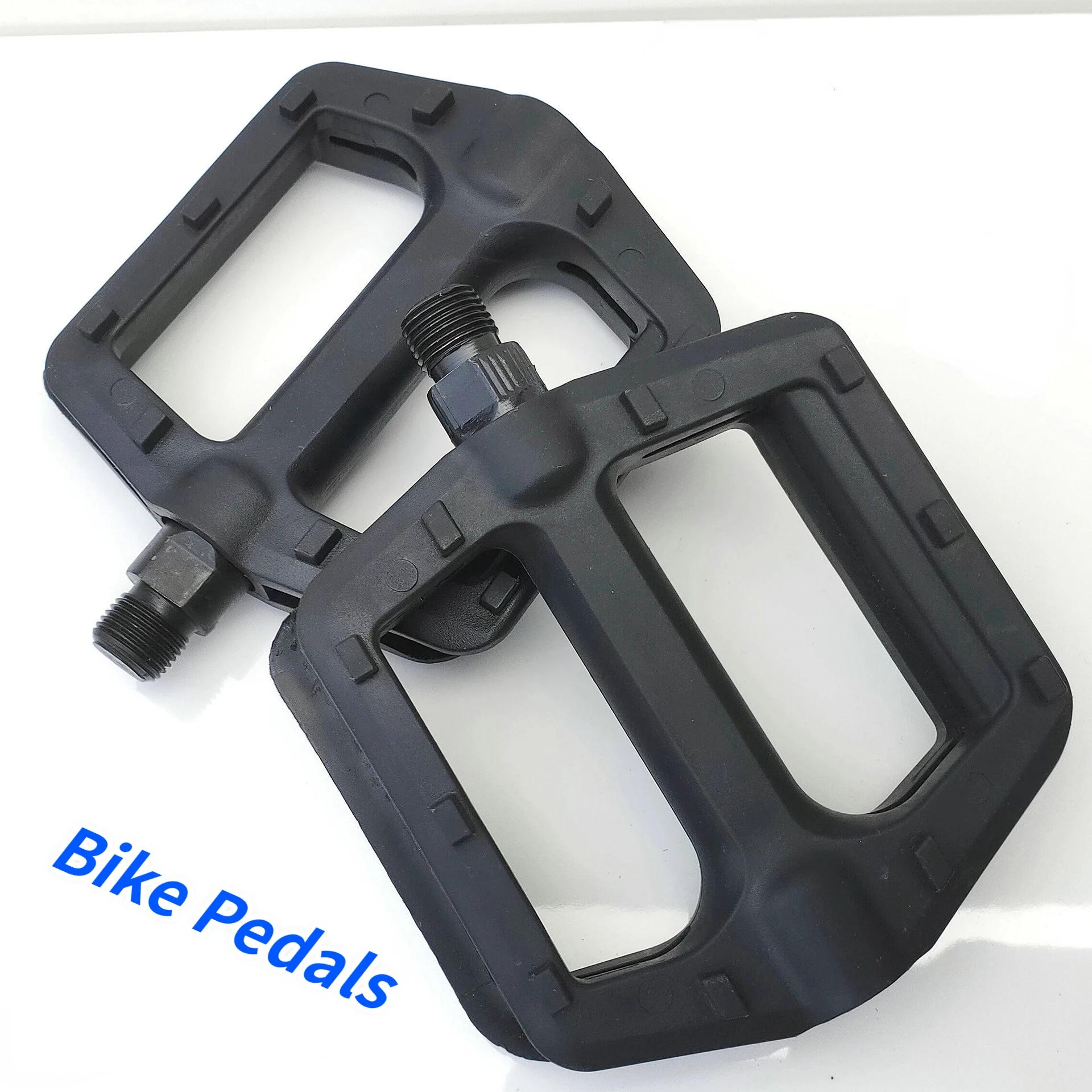 

1 Pair DU Bearing Bike Ultralight Pedal MTB Cycling Mountain Bike Flat Pedals Standard Sturdy Steel Axle Bearing Fits Most Bike