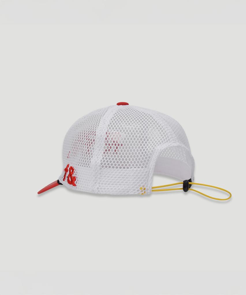 Peuluaen Fru& Needle Point Mix Mash Cap_Red&White