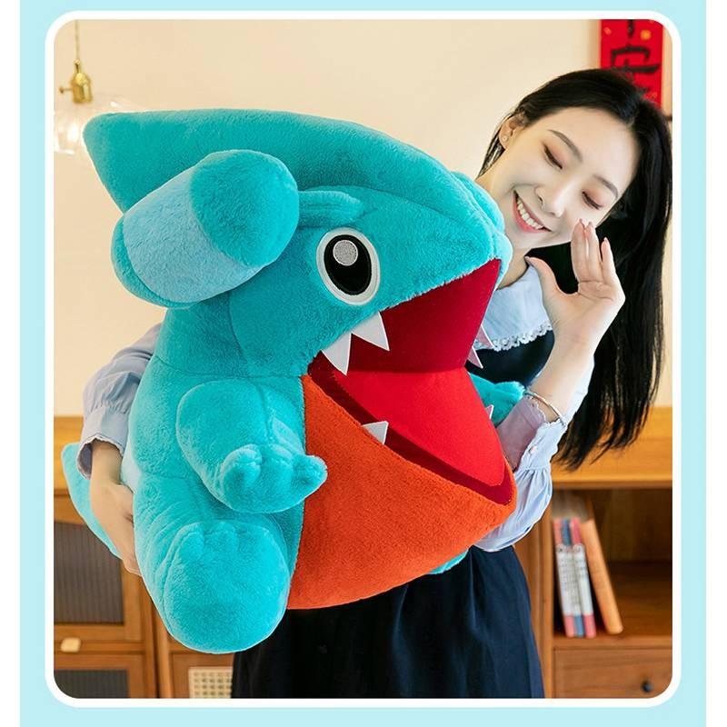 Plush Gible Toy Cute Cartoon Girl Children Birthday Holiday Doll Gift