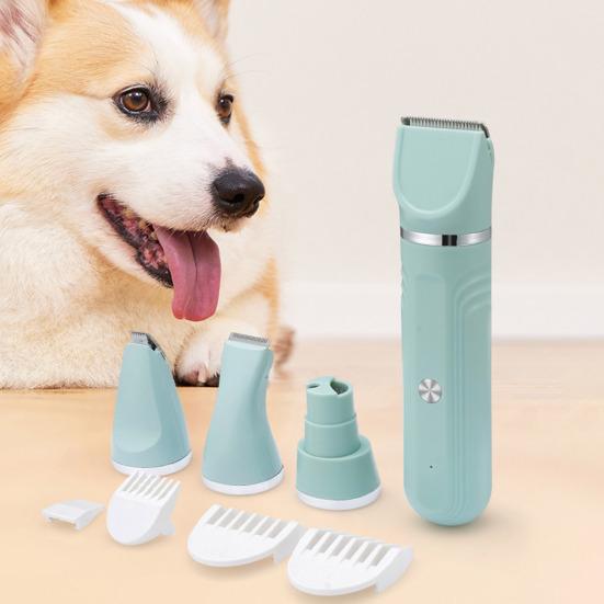 Pet Electric Clippers Professional Pet Grooming Set with Different Blades Cordless Dog Grooming Electric