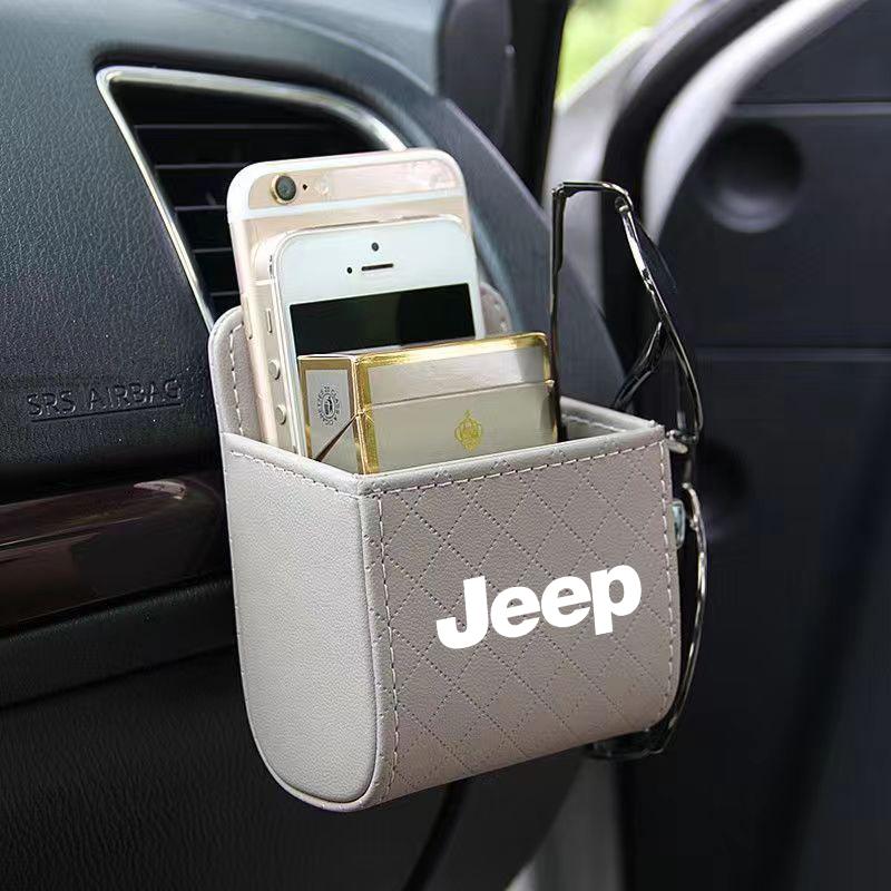 Auto Luftauslass Aufbewahrungsbox Handy Brillen Organizer Autozubehör Für Jeep Renegade Wrangler JK Grand Cherokee XJ Willys Compass Command Patriot