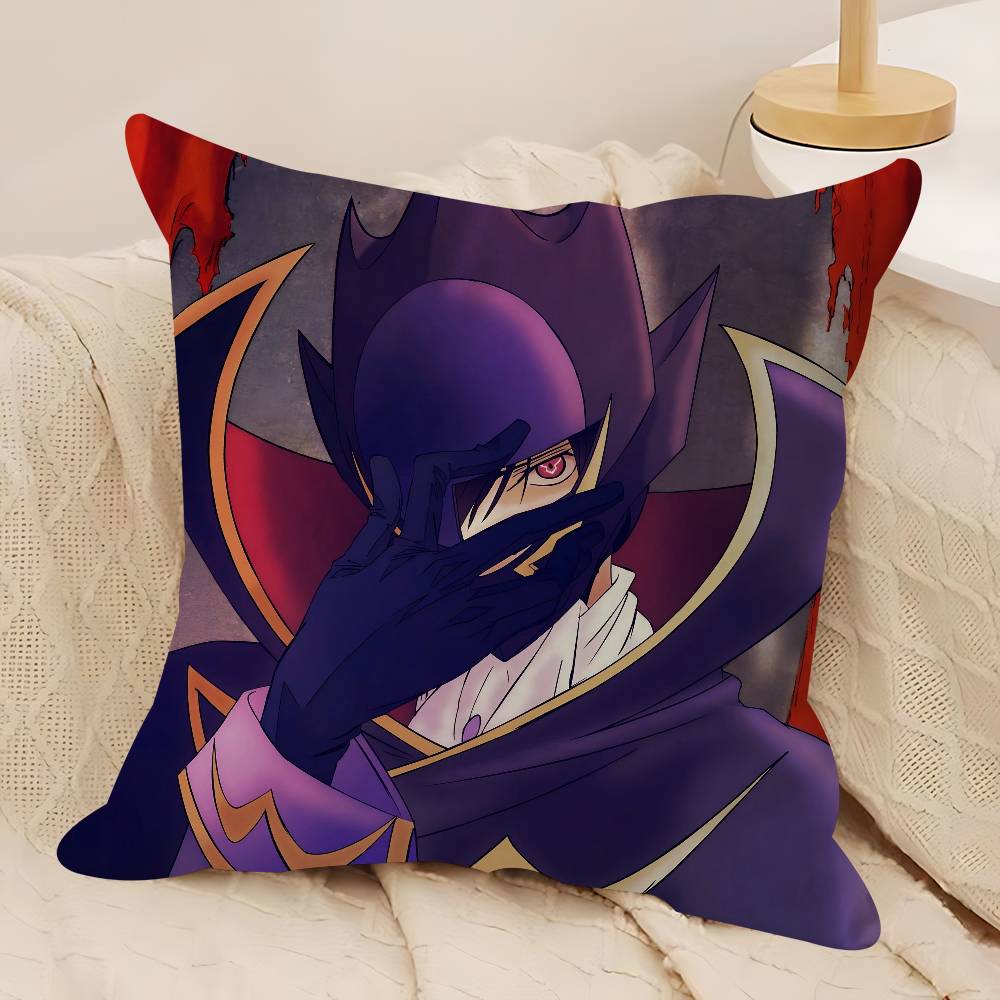 C-kod G-Geass Anime Lönndesign Kuddfodral Glad Höstskörd Dekor Högtidsdekorationskuddfodral