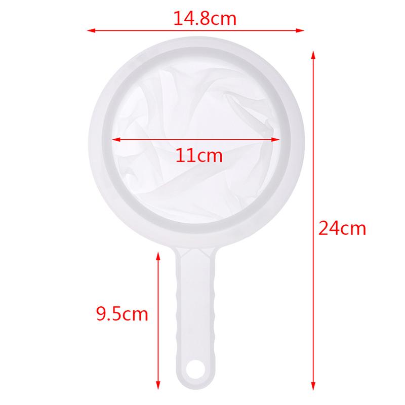 Nylon Fine Colander Sieve Strainer With Handle For Juice Soymilk Coffee Filter