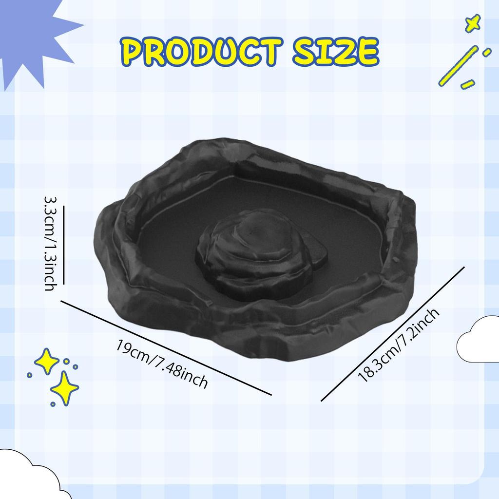Reptile Supplies Plastic Water Bowl Easy Clean Feeder Dish for Chameleon Frog Snake Tank Accessories
