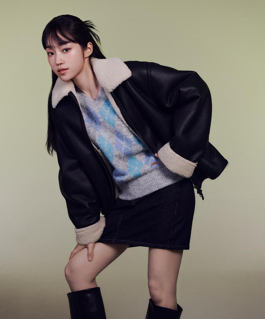 Lee Denim Mini Skirt Indigo Raw