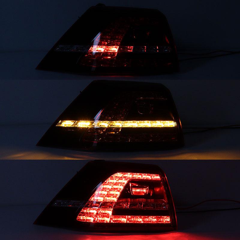 Car Accessories For Volkswagen Golf 7 2013-2017 LED Rear Tail Light Turn Signal Brake Bend Lamp Auto Parts Taillight Assembly