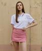 KANDINI Red Check Set-Up Skirt