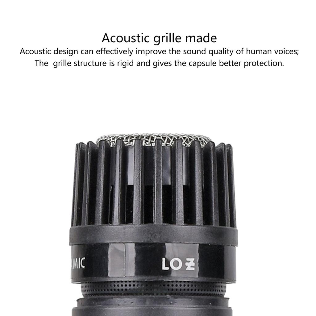 Dynamisches Mikrofon für Studioaufnahmen und Live-Auftritte SM57 Kleines Metallmikrofon