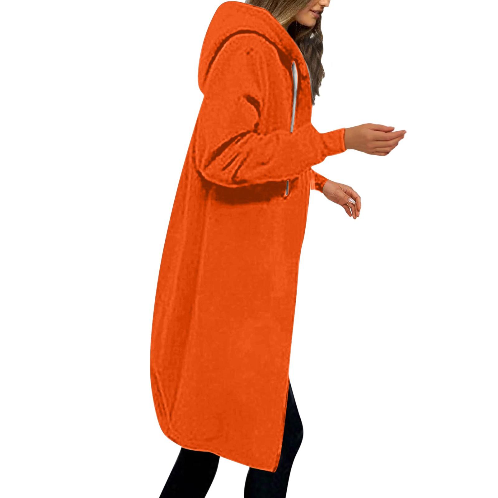 Женские повседневные толстовки на молнии — фото 16