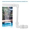 Plastic Adjustable Mist Spray Height Direction Underground Swimming Pool Fountain Waterfall Viewing