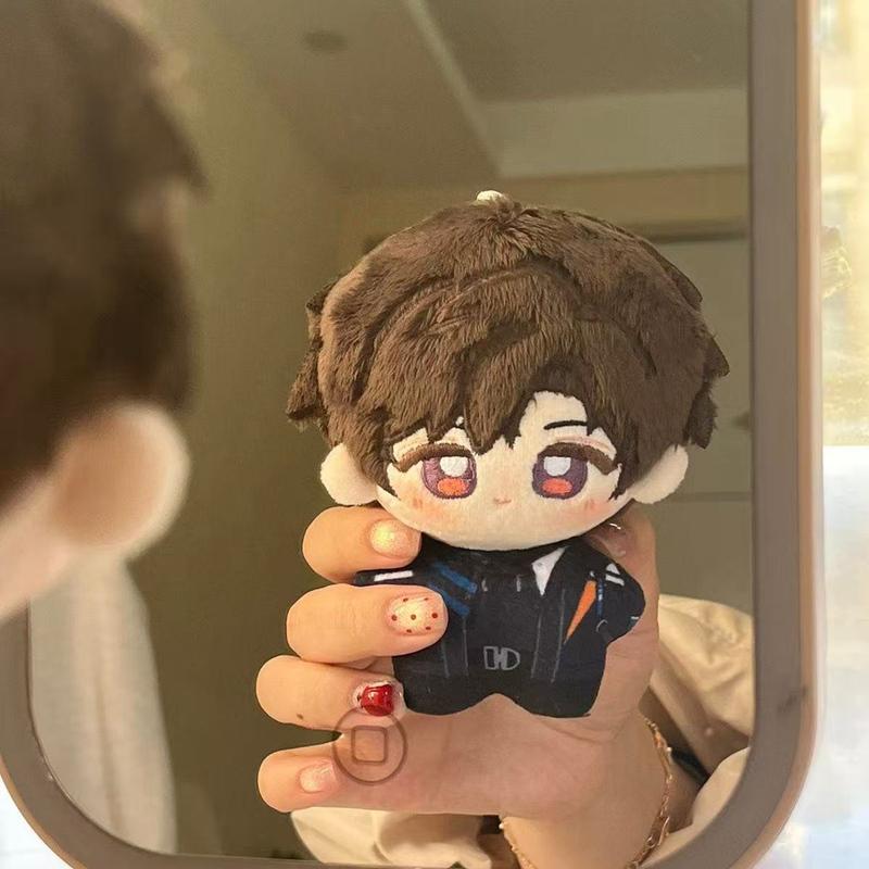 10cm Kawaii Liebe Und Tiefraum Plüschtier Spielzeug Nunu Körper Pilot Caleb Stofftier Baumwollpuppen Spiel Zubehör Fan Geschenk 10cm brown