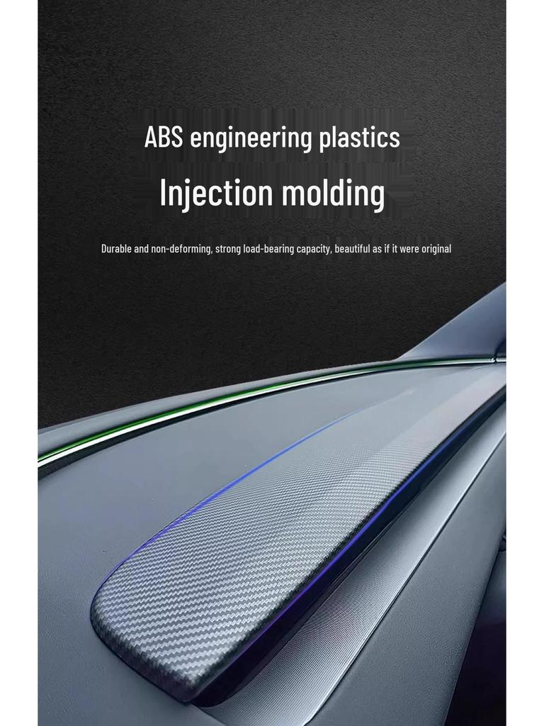 Bandă Decorativă pentru Bordul Consolei Centrale Tesla Model Y/3 pentru Protecție Interioară