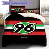 Hannover 96 Pattern Bedding Set Quilt Cover Pillowcase Home Decor Gift (1 * duvet cover + 2 * pillowcase, without core)