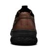 Sapatos masculinos de couro genuíno para caminhada, calçados casuais para atividades ao ar livre