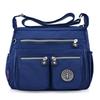 Women Nylon Shoulder Bags Female Solid Zipper Luxury Female Handag Designer Messenger Bags Summer Beach Crossbody Bag Sac A Main