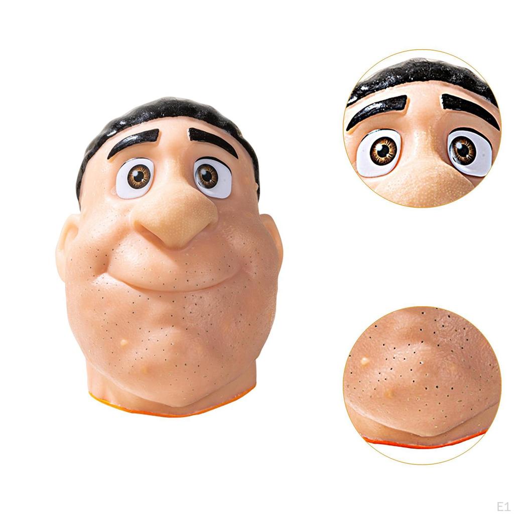 Pimple Popping Toy, Head-shaped Toy for Pimples, Practical And Fun Prank Removing
