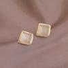 Mit Diamanten besetzte Love Opal Ohrstecker Design High-End Sommerohrringe Nische Leichter Luxus High-End Vielseitige Ohrringe Schmuck