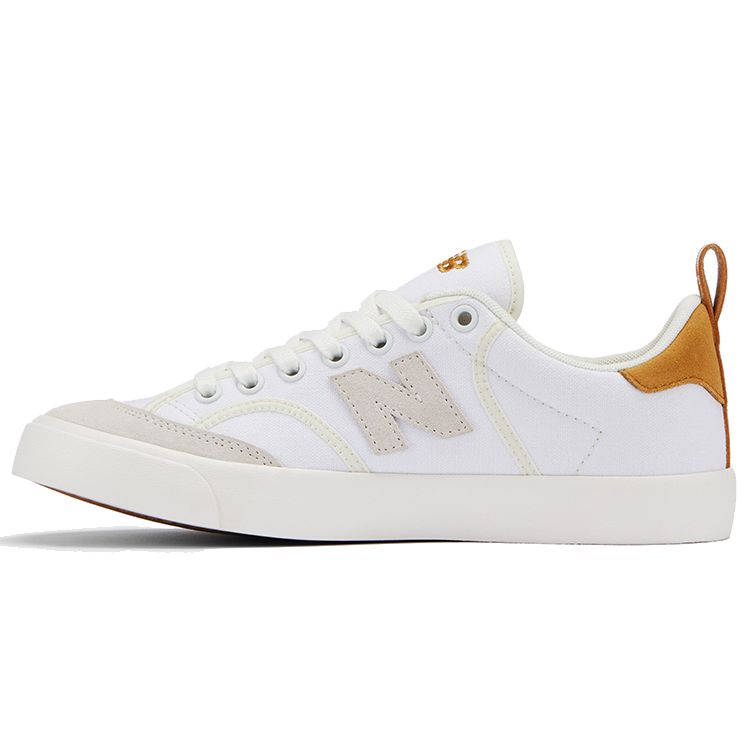 

New Balance Unisex 212 White Brown Suede Canvas Lifestyle Sneakers NM212PA2 44
