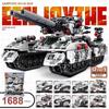 2026 WW Military Vehicle Tank 8in1 Airplane Truck Model Building Blocks DIY Bricks Construction Toys Gifts Adult