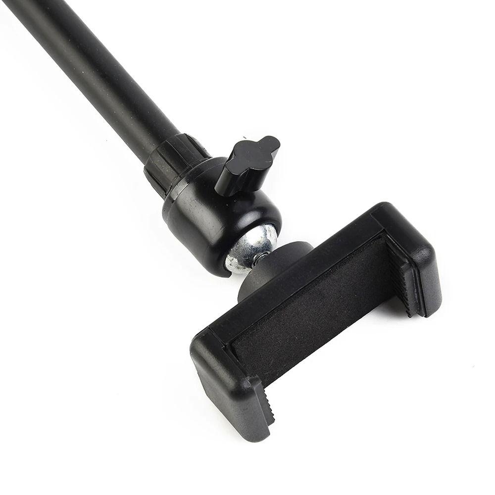 1Pcs Durable 55cm Rotating Microphone Stand Designed 3/8 Thread Cross Bar Mic Clip Adjustable Crossbar Arms Phone Holder
