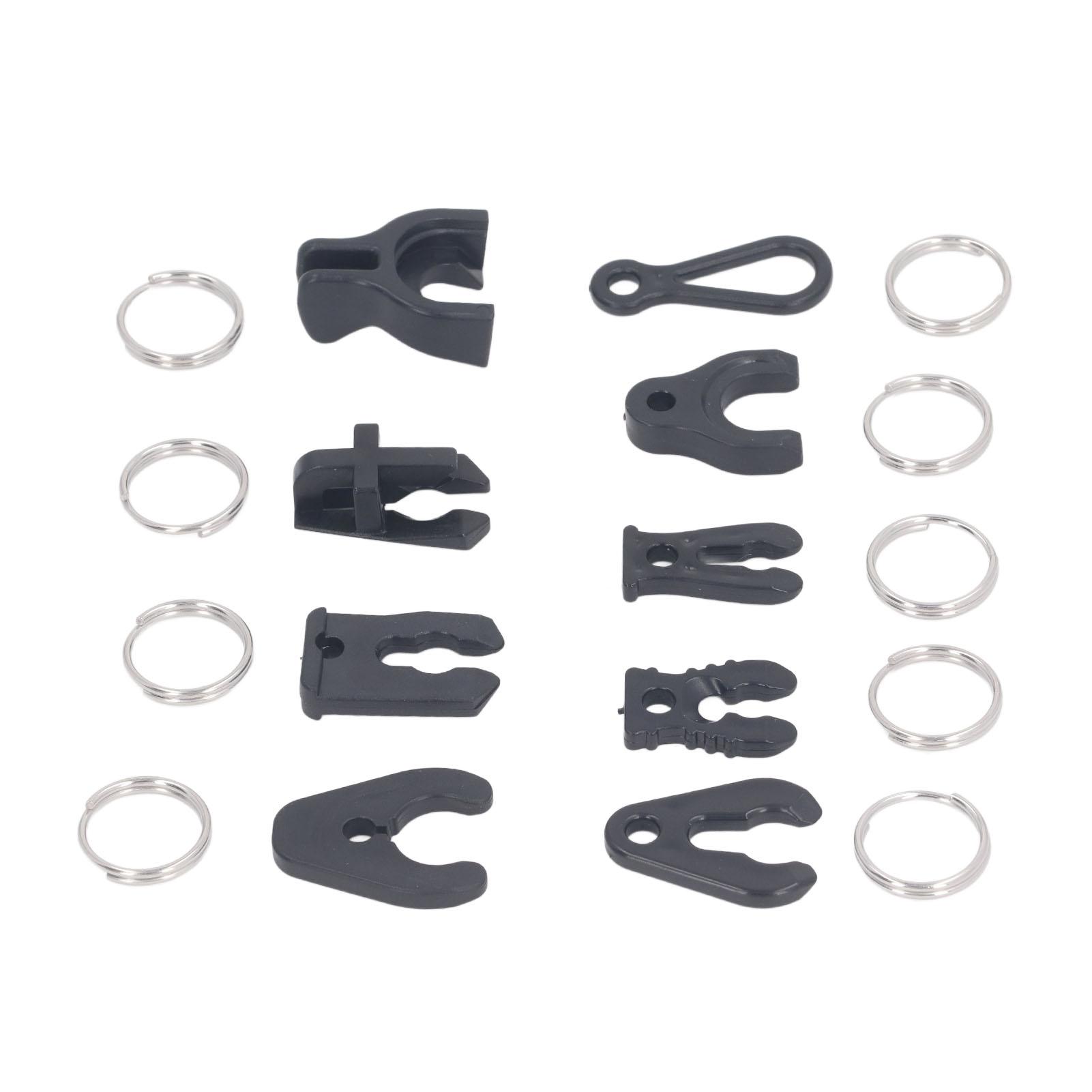 

9 шт. универсальные ключи для аварийного отключения двигателя лодки пластиковые ключи для аварийного отключения двигателя с кольцами для ключей