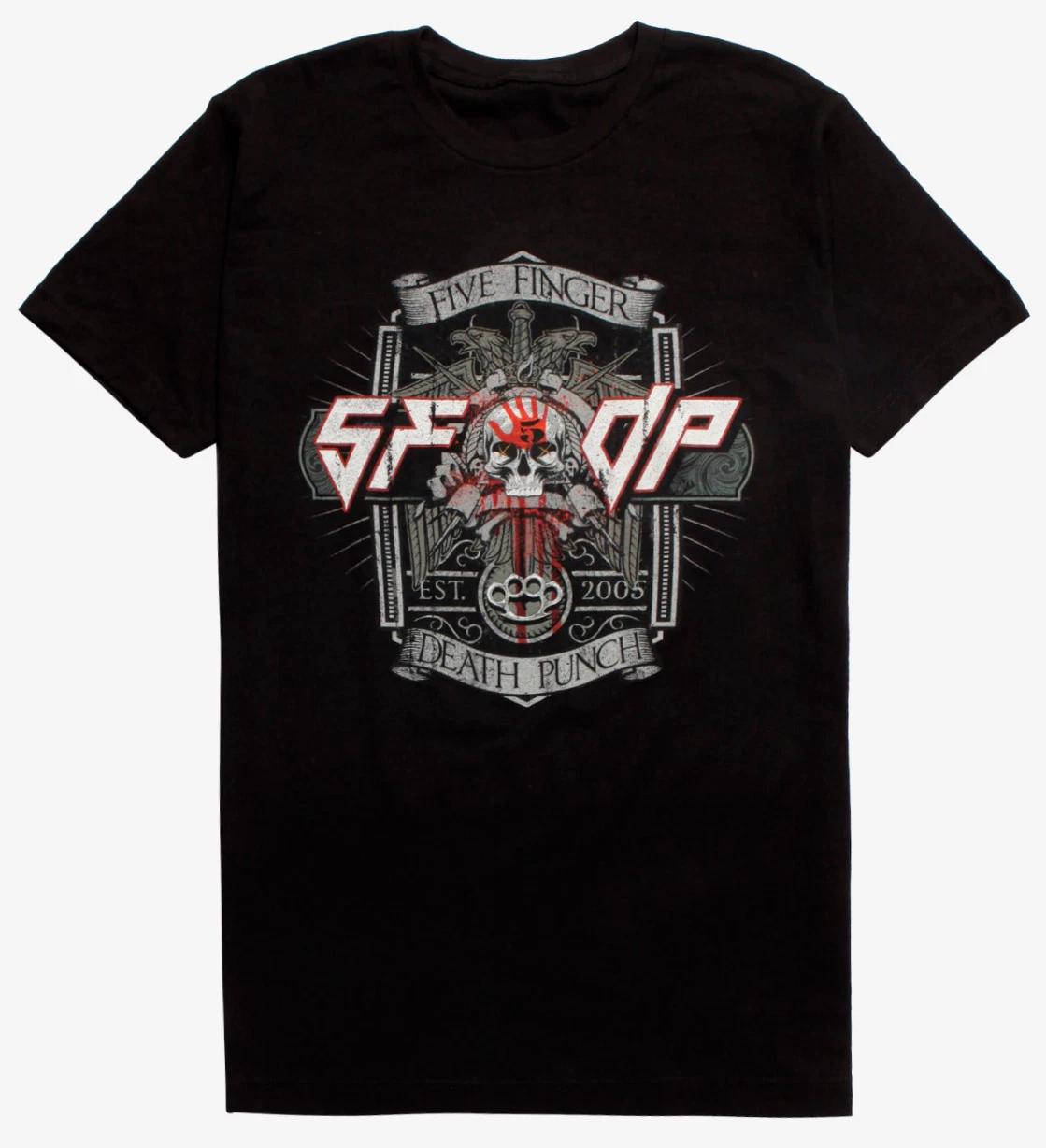 Five Finger Death Punch 5FDP MODERN TOMBSTONE T-Shirt NEW Authentic & Official 2XL