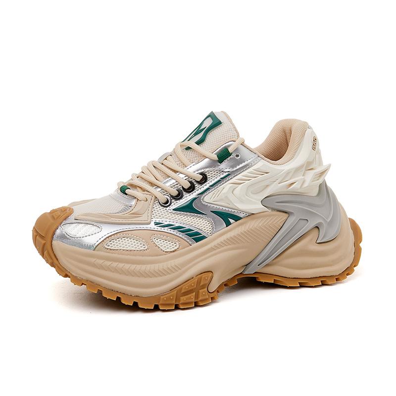 

Fashion versatile rattlesnake shoes women s summer 2025 new breathable heightening platform shoes tide male size 39