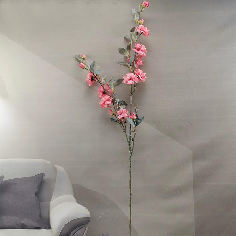 

90см Искусственный Цветок Шелковая Имитация Букеты Персикового Цвета для Дома Стола Свадебной Арки Украшение для Вечеринки Задний План Искусственный Цветок темно-розовый