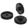 Pinion Gear Steel Black M1.5 Pinion 8mm Reduce Noise Motor Gear Set for 1 5 1 8 1 10 Proportional Remote Control Car 29T