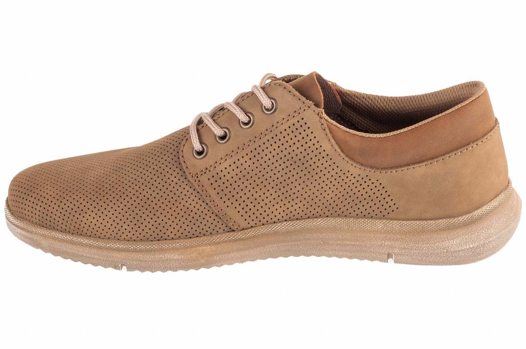 RIEKER Booties, Mens Brown Half Shoes