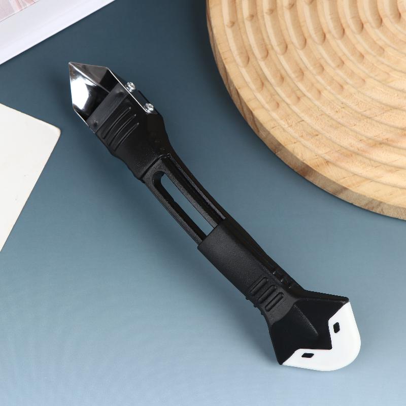 1Set Caulk Nozzle Applicator Silicone Scraper Sealant Caulking Smooth Remover Tools Kit Floor Caulk Finisher Grout Accessoriess
